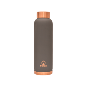 Benxo Copper Water Bottle, Gray