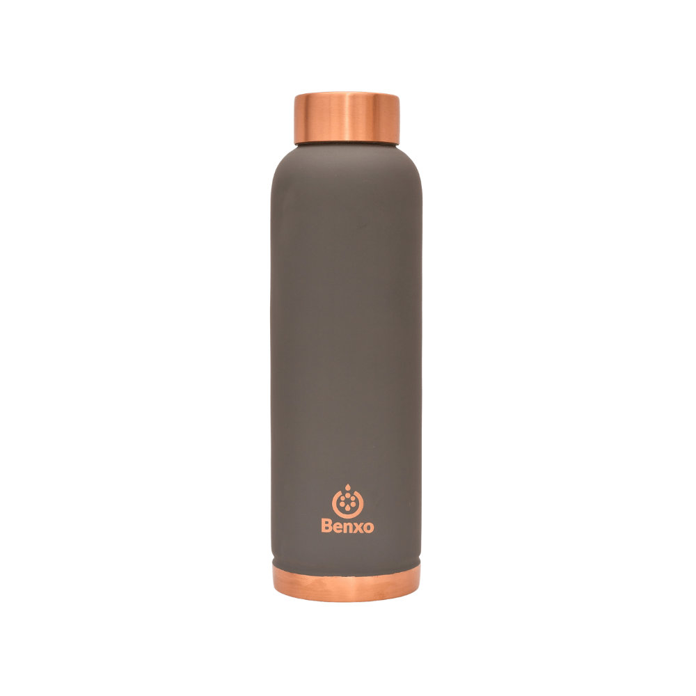 Benxo Copper Water Bottle, Gray